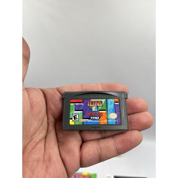 Tetris Worlds GBA Game Boy Advance Complete CIB! - Picture 6 of 16